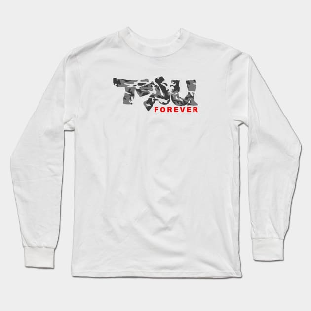 TRU forever grey camo Long Sleeve T-Shirt by undergroundART
